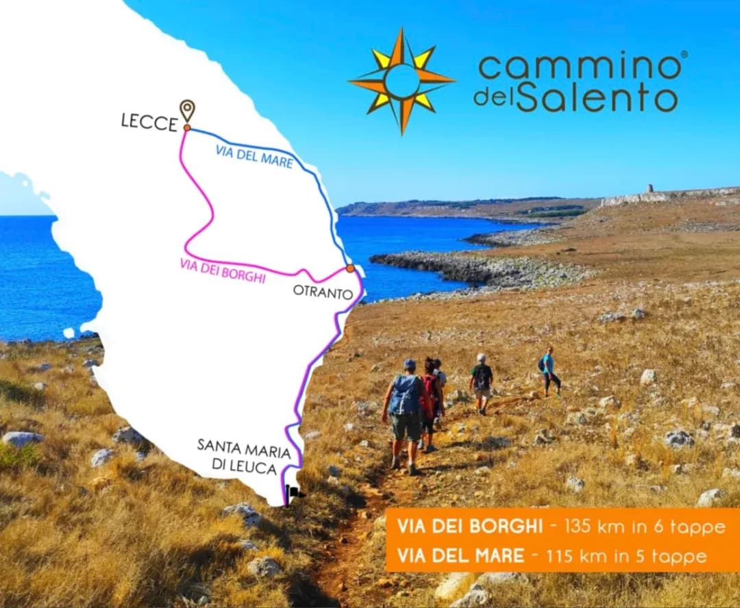 Il Cammino del Salento-trekking-Lecce-Leuca